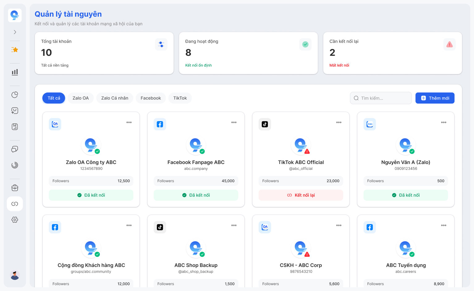 Quản lý tập trung đa nền tảng — Không còn nỗi lo "quên khách"